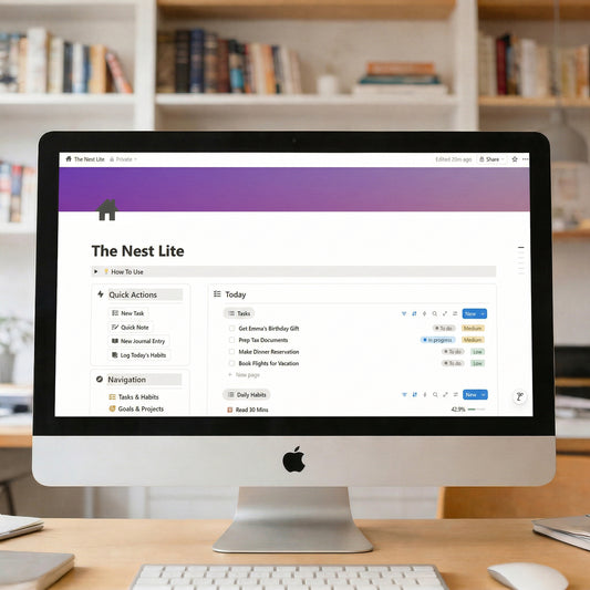 FocusNest Lite (Digital Life Planner)